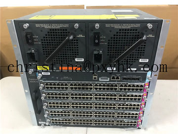 China Van de de Chassisserver van Cisco ws-c4506-e het Rekventilator die ws-x45-sup7-e 2x ws-x4748-UPOE+E 3x ws-x4648-rj45v-e koelen leverancier