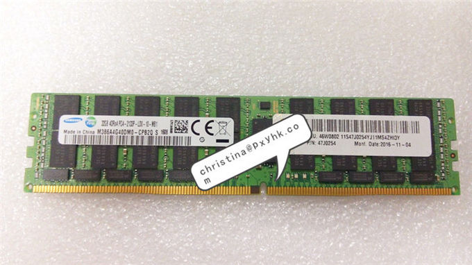 Het geheugenonderhoud 9 van IBM 47J0254 46W0800 46W0802 32GB 4DRx4 DDR4 aan nieuw
