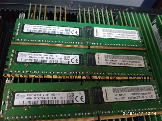 De Serverram TruDDR4 PC4 RAM 46W0792 46W0794 47J0252 van IBM 8gb
