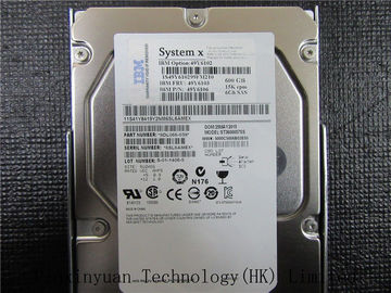 China SAS 3,5 duim hdd 15K HDD X3650M4 X3630M4 IBM 49Y6102 49Y6103 49Y6106 600G leverancier