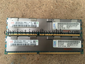 De servergeheugen van IBM 46C7483 46C7489 49Y1400 16G PC3-8500 DDR3-1066 leverancier