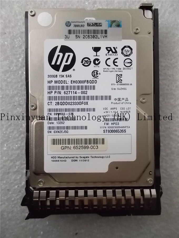 SAS 6G 2,5“ HDD 653960-001 EG0300FCBVC 652611-B21 652625-002 Gen8 van HP 300GB 15K