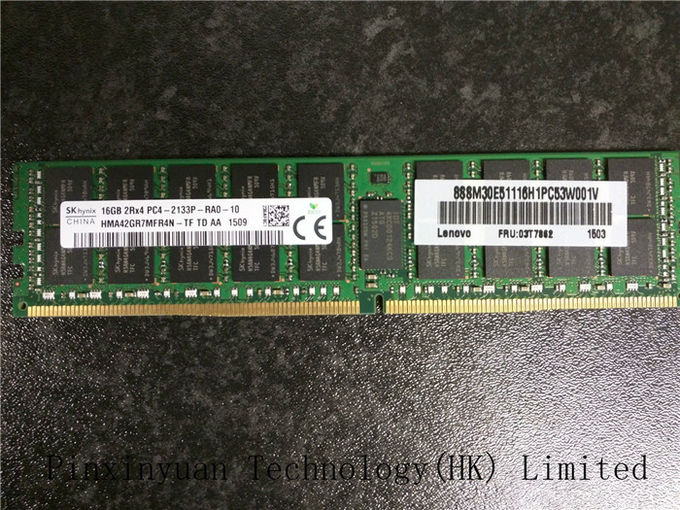ECC van het de Servergeheugen 2133MHz PC4-17000 van 03T7862 16GB Ddr4 Reg. voor ThinkServer RD550 RD650 TD350